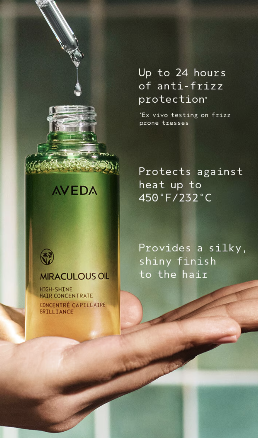 Miraculous Oil High-Shine Hair Concentrate — Aveda Institute Winnipeg